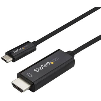 StarTech USB-C -> HDMI 2.0 M/M video kábel 3m fekete