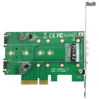 StarTech 2+1-port M.2 M.2 NVME PCIe x4 adapter