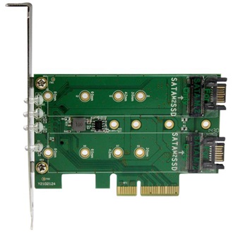 StarTech 2+1-port M.2 M.2 NVME PCIe x4 adapter