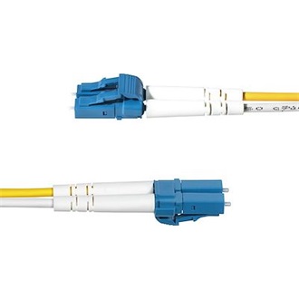 StarTech LC Duplex -> LC Duplex M/M adatkábel 40m sárga OS2 Single Mode, 9/125µm, 100G
