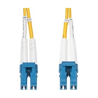 StarTech LC Duplex -> LC Duplex M/M adatkábel 40m sárga OS2 Single Mode, 9/125µm, 100G