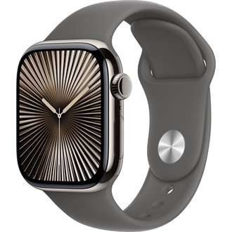 Apple 42MM STONE GRAY SPORT BAND - M/L okosóra szíj