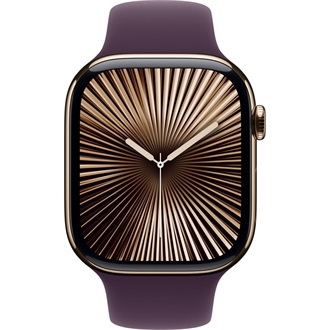 Apple 46MM PLUM SPORT BAND - S/M . okosóra szíj lila