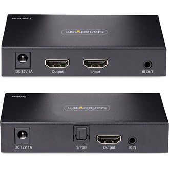 StarTech HDMI 2.0 -> RJ45 CAT5e UTP F/F extender fekete 70m