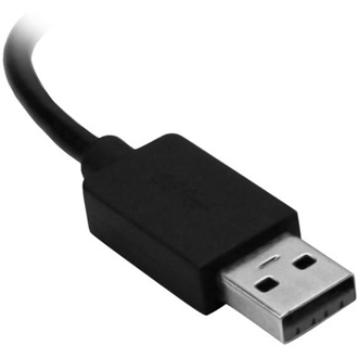 StarTech 4-portos USB3.0 hub fekete