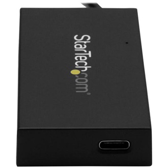 StarTech HB30A3A1CFB 4-portos USB3.0 - USB-C hub fekete