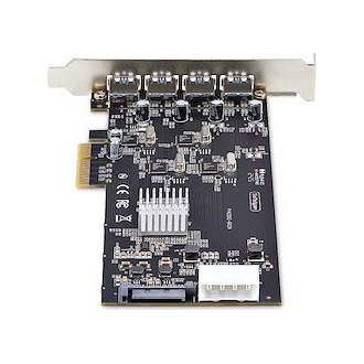 StarTech 4-PORT USB-A PCIE CARD 5GBPS .
