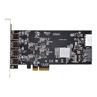 StarTech 4-PORT USB-A PCIE CARD 5GBPS .