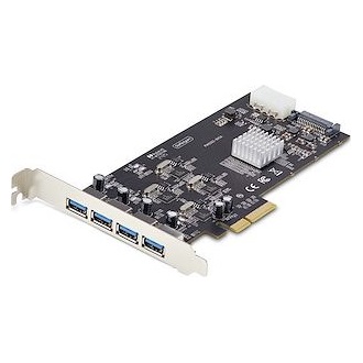 StarTech 4-PORT USB-A PCIE CARD 5GBPS .
