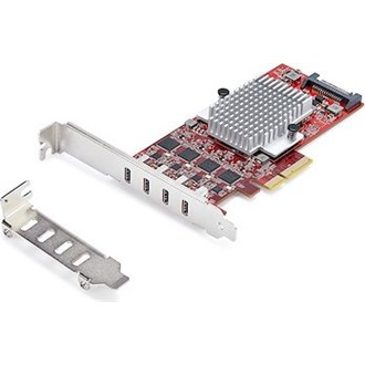 StarTech 4-PORT USB-C 10GB PCIE CARD USB-C 3.2 10GBPS PCI EXPRESS TAA