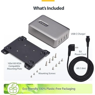 StarTech 4-PORT USB-C CHARGER 240W