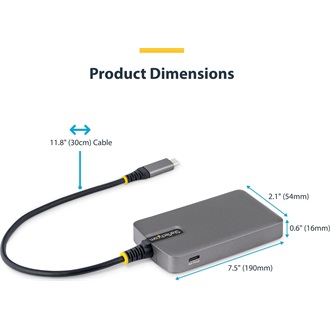 StarTech 4-PORT USB-C HUB 5GBPS HUB ADAPTER