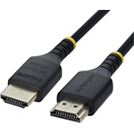 StarTech HDMI21-CBL-SLIM-50C HDMI 2.1 - HDMI 2.1 M/M video kábel 0.5m fekete