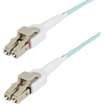 StarTech LC Duplex -> LC Duplex M/M adatkábel 5m türkiz OM4, Multimode, 50/125µm