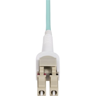 StarTech LC Duplex -> LC Duplex M/M adatkábel 5m türkiz OM4, Multimode, 50/125µm