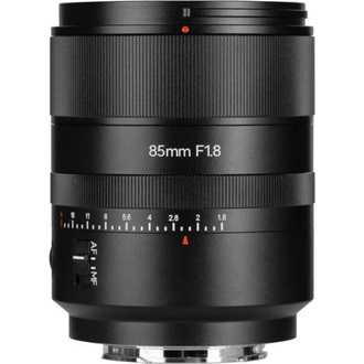 7Artisans AF 85mm F1.8 autófókuszos (Sony-E) Full Frame AF fekete (AF85F18-E) objektív fekete