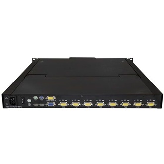 StarTech 8 PORT RACKMOUNT KVM CONSOLE FOR SERVER RACK - 48.26 CM       IN