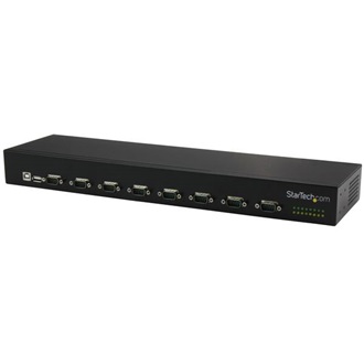 StarTech 8 PORT USB-SERIAL ADAPTER HUB RS232 MULTIPLEXER WITH DAISY
