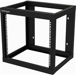 9U WALL-MOUNT RACK - OPEN .