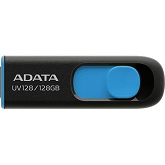 ADATA 128GB DashDrive UV128 USB-A 3.0 pendrive BOX fekete-kék