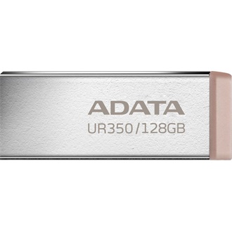 ADATA 128GB UR350 USB-A 3.2 Gen1 pendrive BOX ezüst-barna