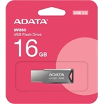 ADATA 16GB UV250 USB-A 2.0 pendrive BOX ezüst