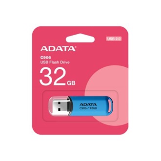 ADATA 32GB DashDrive C906 USB-A 2.0 pendrive BOX kék