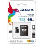 ADATA 32GB Premier (+adapter) UHS-1 Class10 microSDHC memóriakártya BOX fekete