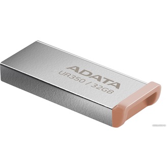 ADATA 32GB UR350 USB-A 3.2 Gen1 pendrive BOX ezüst-barna