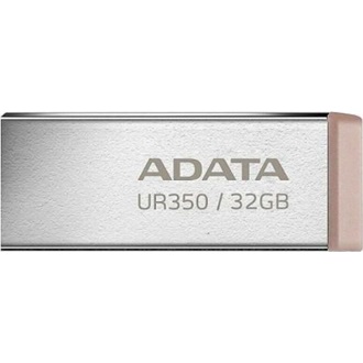 ADATA 32GB UR350 USB-A 3.2 Gen1 pendrive BOX ezüst-barna