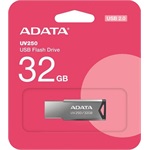 ADATA 32GB UV250 USB-A 2.0 pendrive BOX ezüst