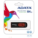 ADATA 64GB C008 USB-A 2.0 pendrive BOX fekete-piros