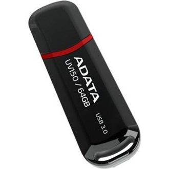 ADATA 64GB UV150 USB 3.2 Gen 1 pendrive BOX fekete