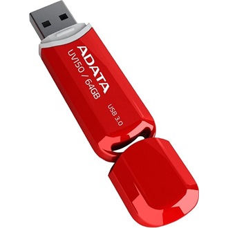 ADATA 64GB UV150 USB-A 3.2 Gen1 pendrive BOX piros