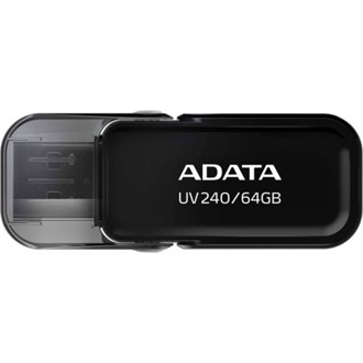 ADATA 64GB UV240 USB-A 2.0 pendrive BOX fekete