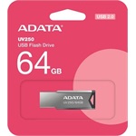 ADATA 64GB UV250 USB-A 2.0 pendrive BOX ezüst