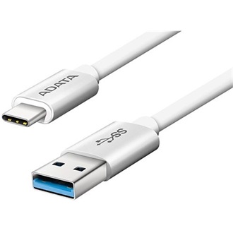 ADATA USB-C -> USB-A 2.0 M/M adatkábel 1m fehér