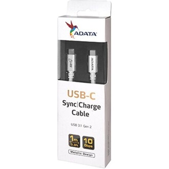 ADATA USB-C -> USB-A 2.0 M/M adatkábel 1m fehér