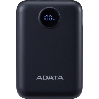 ADATA C100 10000mAh LiPo powerbank fekete