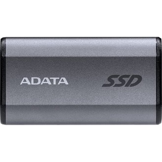 ADATA Elite SE880 500GB USB-C 3.2 Gen2×2 M.2 2280 külső SSD szürke (Titanium Gray)