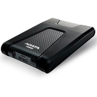 ADATA HD650 1TB 5400rpm 8MB USB-A 3.2 Gen1 2,5" vízálló ütésálló külső HDD fekete