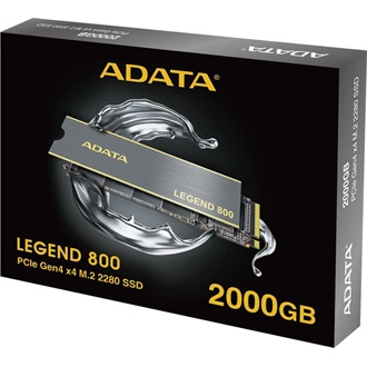 ADATA Legend 800 2TB PCIe x4 (4.0) M.2 2280 SSD szürke
