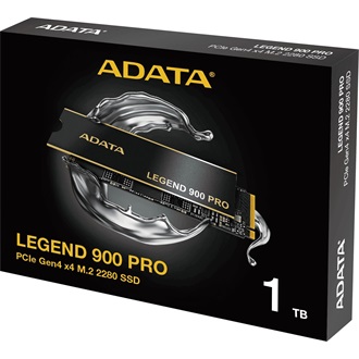 ADATA Legend 900 Pro 1TB PCIe x4 (4.0) M.2 2280 SSD fekete