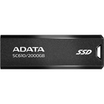ADATA SC610 2TB USB3.2 Gen2 A M.2 2280 külső SSD fekete-piros
