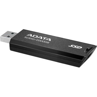 ADATA SC610 2TB USB3.2 Gen2 A M.2 2280 külső SSD fekete-piros