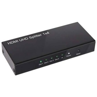 ADA Club3D HDMI 2.0 4K60Hz UHD Splitter 4 Ports