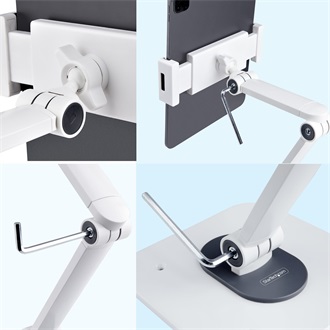 StarTech ADJUSTABLE TABLET STAND UNIVERSAL TABLET MOUNT/HOLDER
