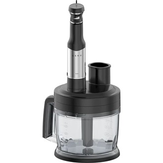 AENO Hand Blender HB3: 1000W, Smooth speed control, 0.5L Chopper, 2L Food processor,  Whisk, 0,6L Measuring jar