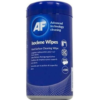 AF Isoclene tisztítókendő, izopropil alkohollal antibakteriális 100db
