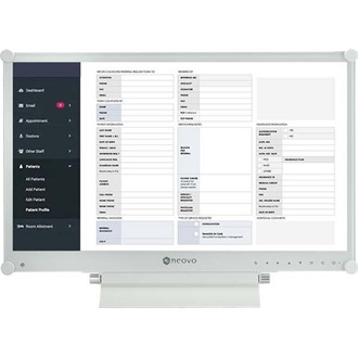AG Neovo MX-2402 Clinical Review 23.8" VA LED monitor fehér 75Hz IP65 IK07
